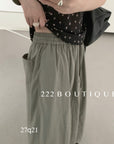 27q21- BALLOON LINEN PANTS