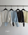 27a35b - LINEN SHIRT CARDIGAN