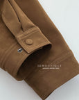 17a39 Mid-length suede jacket