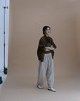 17a39 Long leather coat