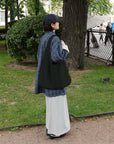 17a48 222 Boutique trench coat with check lining