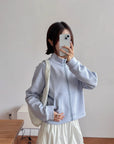 17a40 Basic Korean spandex jacket