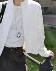 17a40 Basic Korean spandex jacket