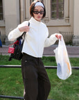 17a40 Basic Korean spandex jacket
