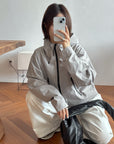 17a42 Basic windbreaker jacket