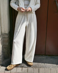 17a43 + 17q27 Set – Cropped zip-up hoodie & straight-leg trousers