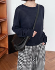 17a21 Basic Mongtoghi cashmere top