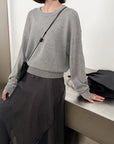 17a21 Basic Mongtoghi cashmere top