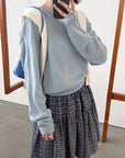 17a21 Basic Mongtoghi cashmere top
