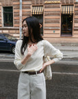17a21 Basic Mongtoghi cashmere top