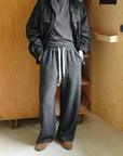 17q22 Basic cotton trousers with elastic waist