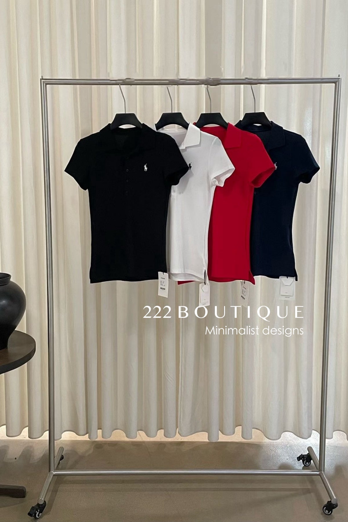 15a60 Slim-fit polo shirt – essential, sporty, timeless