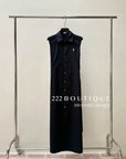 15v30 Sleeveless shirt dress – crisp, clean, and timeless