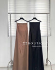 15v31 Minimal slip dress – weightless and clean