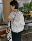 17a25 Basic round-neck jacket