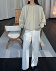 17a25 Basic round-neck jacket