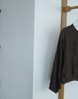 17a25 Basic round-neck jacket