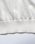 17A28 Off-shoulder Mongtoghi cashmere top with button detail