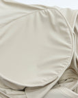 Cotton-cashmere cami with padded cups