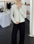 17a29 Cotton knit set