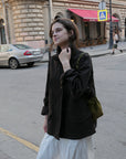 17a30 Basic khaki jacket
