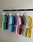 15a93 Essential cotton T-shirt – a pop of every color