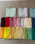 15a93 Essential cotton T-shirt – a pop of every color