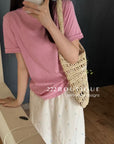 15a93 Essential cotton T-shirt – a pop of every color