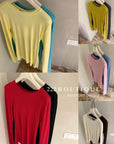 15a70 Fitted long-sleeve basics – layering season essentials