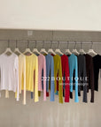 15a70 Fitted long-sleeve basics – layering season essentials