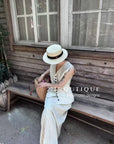 15a64 Linen vest set – tailored calmness