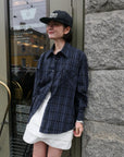 17v1 Basic pleated mini skirt