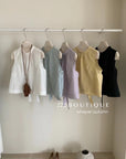 16a22 Basic halter-neck cotton top