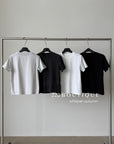 16a27 Basic short-sleeve cotton tee