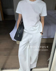 16a27 Basic short-sleeve cotton tee