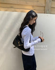 16a26 Fitted cotton long-sleeve top