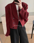 tweed coat - 97a119