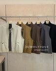 16a33 Trench-inspired gilet – 5 colors
