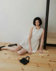 Ruffled short dress 13v13