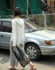 13Q11 Breathable Wide Straight-leg Pants