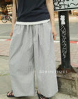 13Q11 Breathable Wide Straight-leg Pants