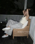 13Q11 Breathable Wide Straight-leg Pants