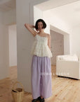 13Q11 Breathable Wide Straight-leg Pants