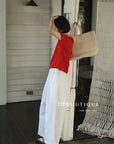 13Q11 Breathable Wide Straight-leg Pants