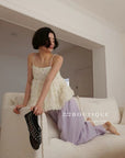 13Q11 Breathable Wide Straight-leg Pants