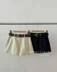 13A12 Belted Summer Shorts