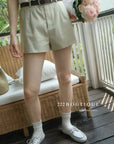 13A12 Belted Summer Shorts