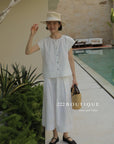 13A22 13Q14 Tailored Vest and Trousers Set