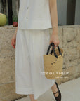 13A22 13Q14 Tailored Vest and Trousers Set