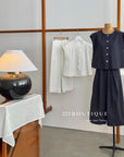 13A22 13Q14 Tailored Vest and Trousers Set